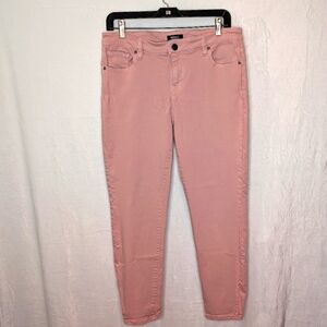 Women's Pink Jeans Super Soft. David Bitton Size 12